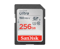 Sandisk 256GB SDXC Ultra 150MB/s C10 UHS-I - 1077553 - zdjęcie 1